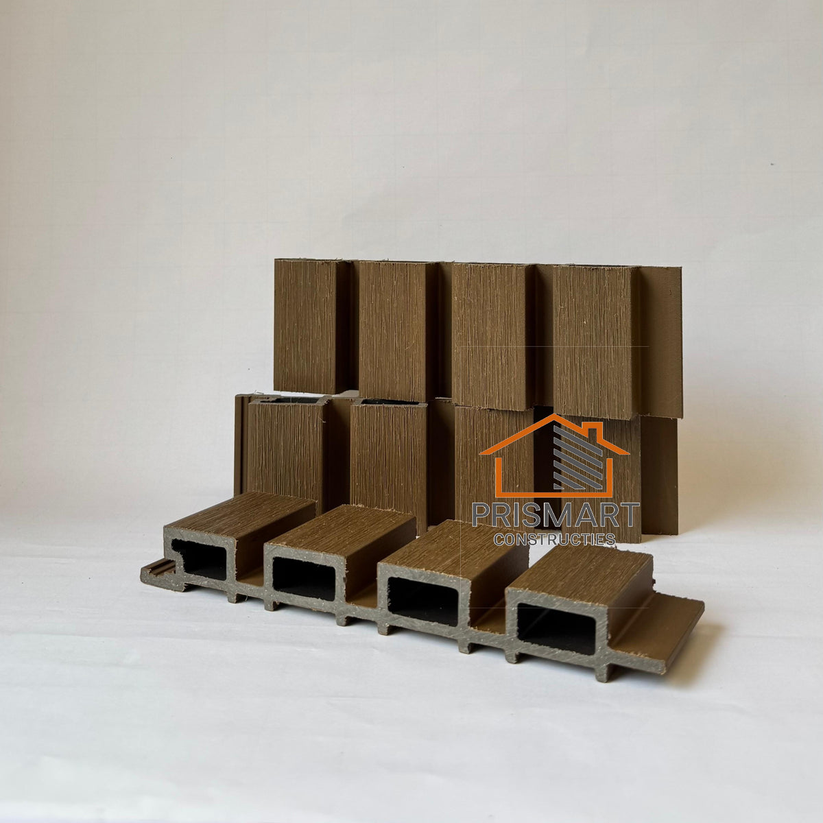 Samples Composite Shiplap Cladding: Golden Teak