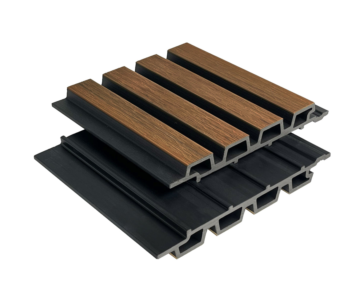 Composiet Gevelbekleding -Bicolor Black Teak