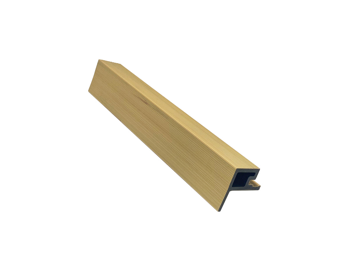 Composiet Hoekprofiel Buitenhoek Black Oak
