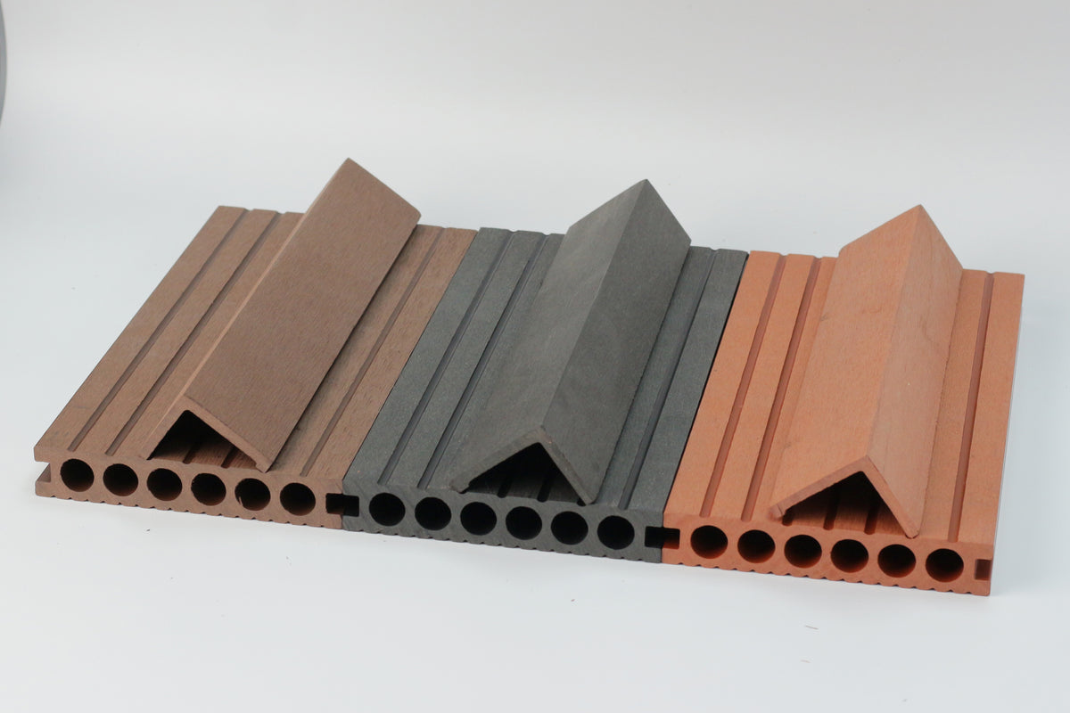 Composite edge finishing profile for decking boards 290cm