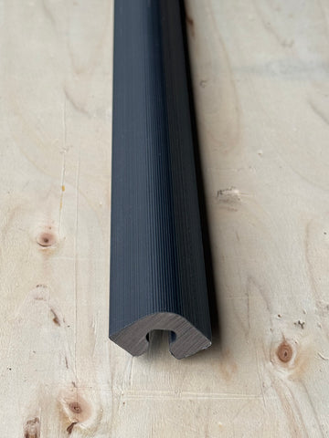 Composite End Profile Dark Grey | 290 cm