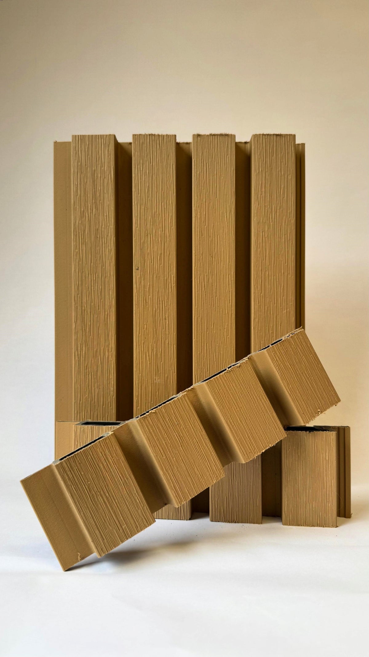 Muster Verbundwerkstoff-Riemenverkleidung: Light Oak