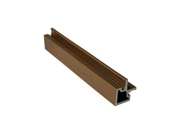 Composiet Hoekprofiel voor Smokey Oak Black  gevelbekleding