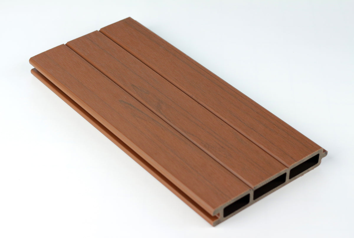 Composiet Schutting I Dubbelzijdig panelen per stuk I Teak