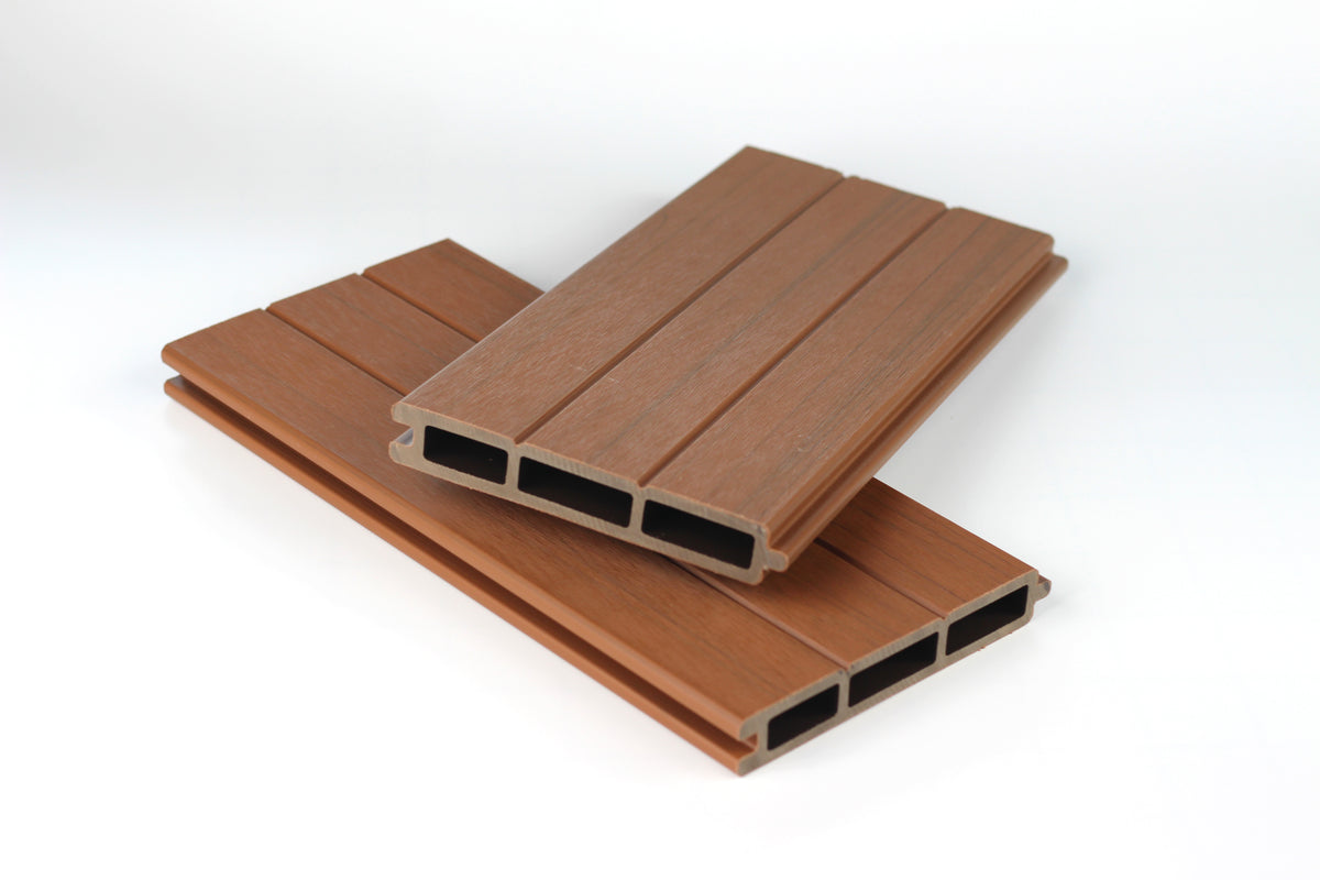 Composiet Schutting I Dubbelzijdig panelen per stuk I Teak